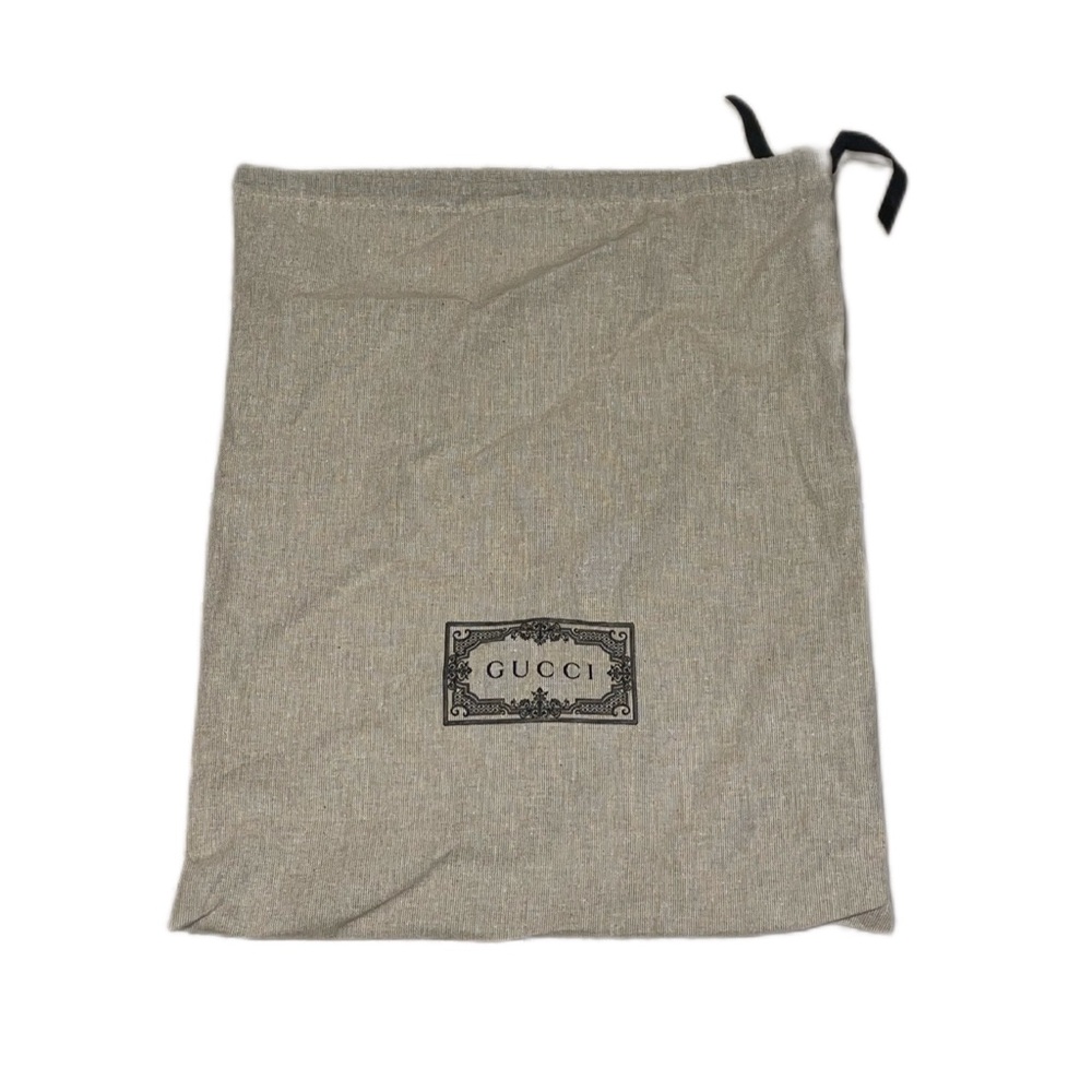 GUCCI Black Logo Dust Bag 100% Authentic